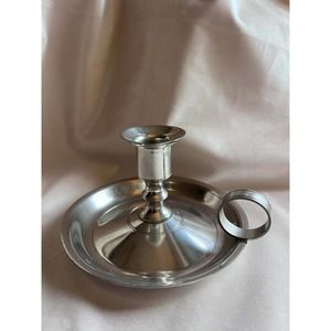 Stieff Pewter Candle Holder